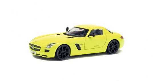 Mercedes-Benz SLS, yellow, 2010